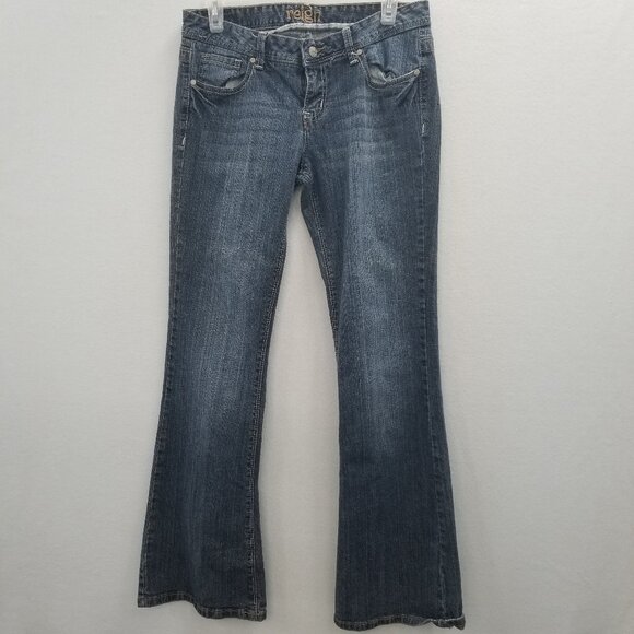 reign Boot Cut Flare Jeans Mid Wash Women's Size 9 Regular - Picture 1 of 6